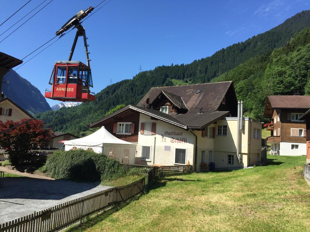 Gaestehaus Schaefli Intschi Bagian luar foto