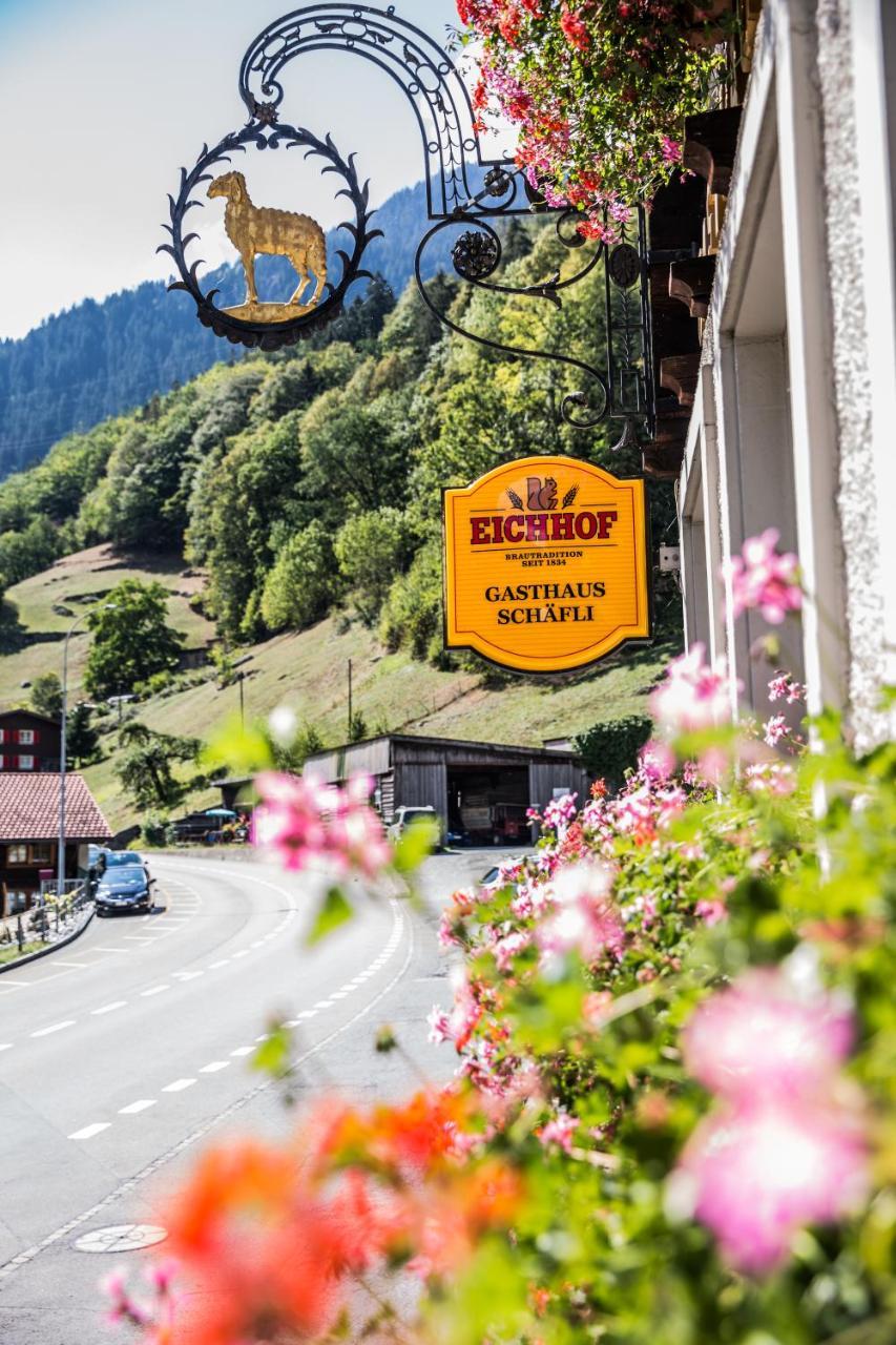 Gaestehaus Schaefli Intschi Bagian luar foto