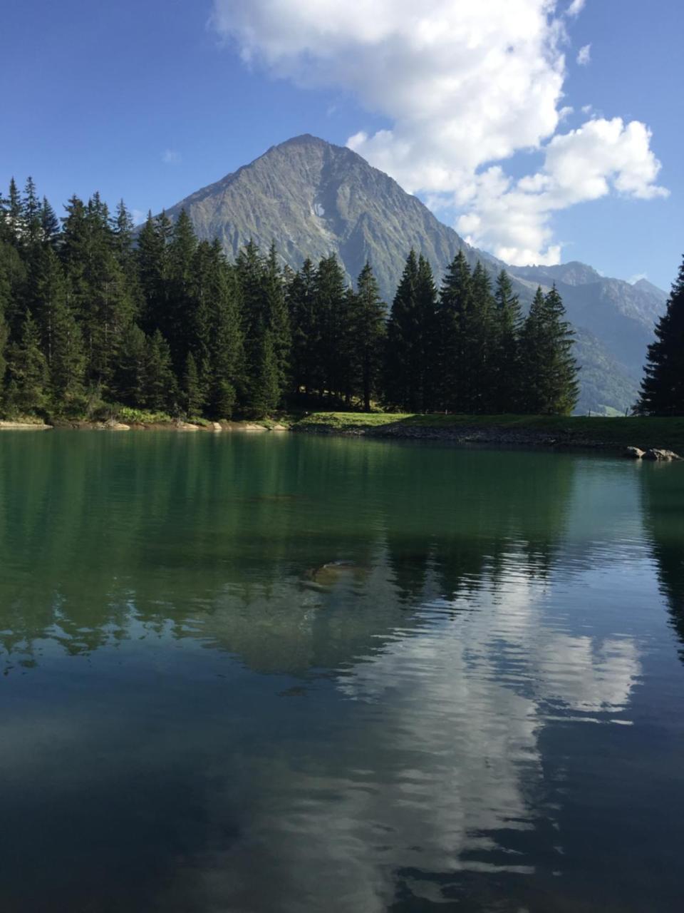 Gaestehaus Schaefli Intschi Bagian luar foto